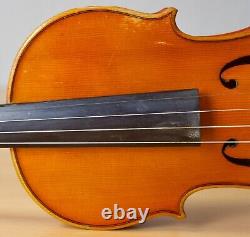 Vieil violon vintage 4/4 Étiquette Geige alto violoncelle ENRICO MARCHETTI Nr. 206