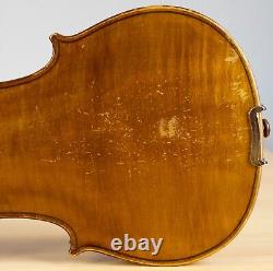 Vieil violon vintage 4/4 Etiquette de violoncelle Geige alto violon E TOM CARCASSI Nr. 1940