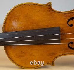 Vieil violon vintage 4/4 Geige alto violoncelle violon estampillé HOPF Nr. 1968