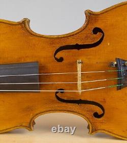 Vieil violon vintage 4/4 Geige alto violoncelle violon estampillé HOPF Nr. 1968