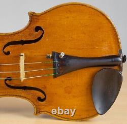 Vieil violon vintage 4/4 Geige alto violoncelle violon estampillé HOPF Nr. 1968