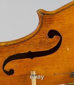 Vieil violon vintage 4/4 Geige alto violoncelle violon estampillé HOPF Nr. 1968