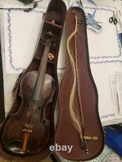Vieille Antiquité Josef Klotz Violon Allemand À Mittenwalde Anno 1795 Violin