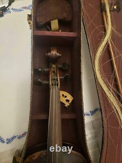 Vieille Antiquité Josef Klotz Violon Allemand À Mittenwalde Anno 1795 Violin