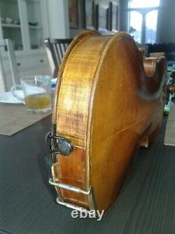 Vieille Copie Très Antique De Stradivari 3/4 Fait En Allemand