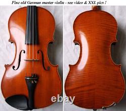 Vieux Violon Allemand 1950 -video- Antique Rare Master? 067
