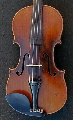 Vieux Violon Allemand Antique-écoutez Video! Modèle Stradivarius, Circa 1900