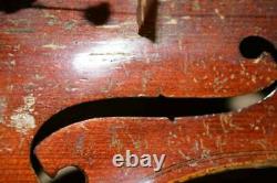 Vieux Violon Vintage Antique Avec Bow 4/4