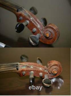 Vieux Violon Vintage Antique Avec Bow 4/4