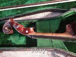 Vieux violon antique 4/4, violon vintage Giovan Paolo Maggini, regardez la vidéo.