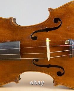 Vieux violon vintage 4/4 étiquette DAVID TECCHLER Nr. 1947