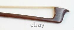 Vintage Antique Allemand Violon Bow Ebony Frog Octagon Stick 65g
