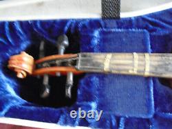 Vintage Antonius Stradivarius Czecho-slovakia Violin W Glasser Bow And Case