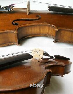 Violin Allemand De La Fine 1920 / 1930 Vidéo Antique Master 274