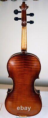 Violin Czech De Qualité Ancienne Par L. F. Prokop 1937