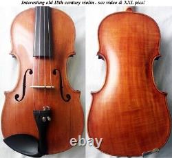 Violin Du 18ème Siècle - Voir La Vidéo Antique Master? 458