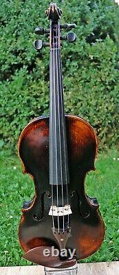 Violine Antique Bohemienne Du 19ème Siècle Avec Château Listen Sound