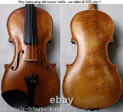 Violine De La Violine De La Tchèque D. Ballý 19e C Vidéo Antique? 752