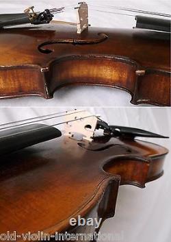 Violine Fine Violine Française Thouvèle Vidéo Antique Violono 854