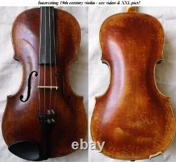 Violine Violine Violine Violine Vidéo Antique Rare 314