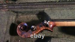 Violon 4/4 Fiddle Old Antique Vintage Used