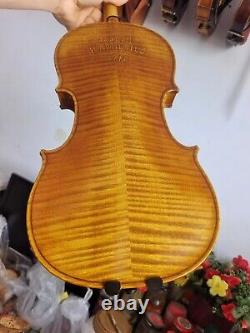 Violon 4/4 modèle Guarneri en érable flammé massif avec dos en érable et table en épicéa fait à la main N2.