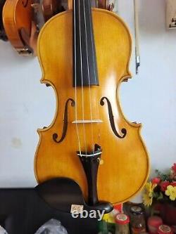 Violon 4/4 modèle Guarneri en érable flammé massif avec dos en érable et table en épicéa fait à la main N2.