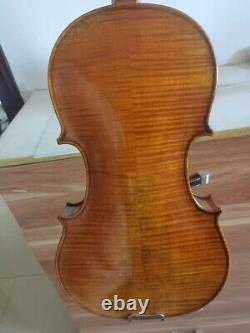 Violon 4/4 modèle Guarneri en érable flammé massif dos en épicéa fait main 4149