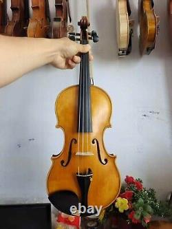 Violon 4/4 modèle Guarneri en érable flammé massif, table en épicéa, fait main, numéro 1