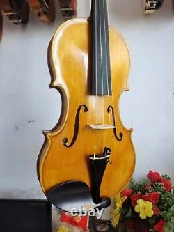 Violon 4/4 modèle Guarneri en érable flammé massif, table en épicéa, fait main, numéro 1