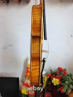 Violon 4/4 modèle Guarneri en érable flammé massif, table en épicéa, fait main, numéro 1