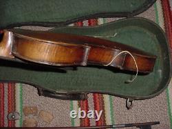 Violon ancien Stradivarius Vintage de 1900 avec archet et étui