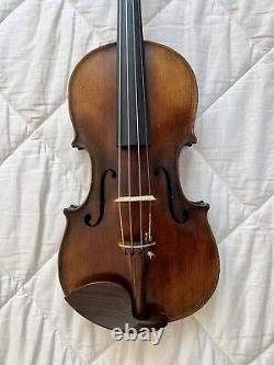 Violon ancien de qualité 4/4 italien étiqueté Strad