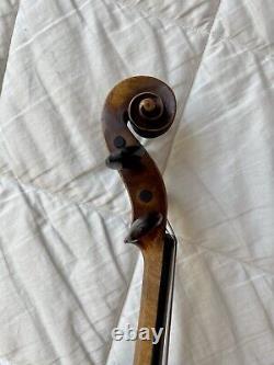 Violon ancien de qualité 4/4 italien étiqueté Strad