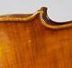 Violon Ancien Très Marqué Vintage Antonius Gagliano Fiddle Geige 1269