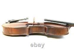 Violon européen de taille réelle de style vintage Stradivarius par Dimitar Georgiev Kazanlak 1948