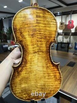 Violon professionnel ancien vintage 4/4 limité / Fabriqué à la main / Bois séché depuis 20 ans