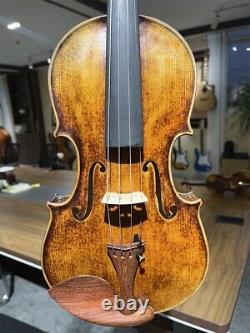 Violon professionnel ancien vintage 4/4 limité / Fabriqué à la main / Bois séché depuis 20 ans