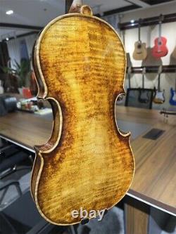 Violon professionnel ancien vintage 4/4 limité / Fabriqué à la main / Bois séché depuis 20 ans