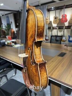 Violon professionnel ancien vintage 4/4 limité / Fabriqué à la main / Bois séché depuis 20 ans