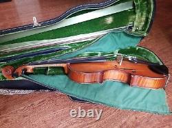 Violon rare E. Martin Sachsen copie du modèle Stradivarius vers 1890, étui Lifton