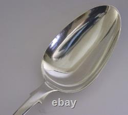 William IV Swan Argent Sterling Cary Famille Crested Basting Spoon 1836 Antique
